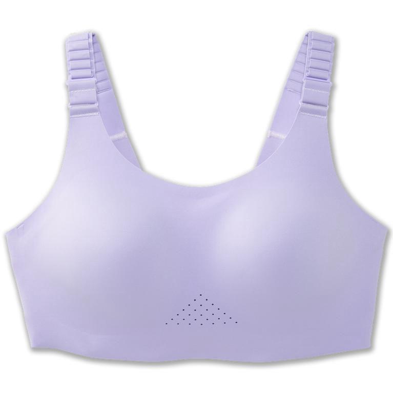 Brooks Dare Scoopback 2.0 Israel - Women's Sports Running Bra - Lavender Purple/Violet Dash (87534-E